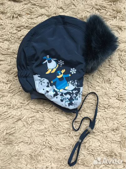 Теплая красивая шапка ушанка Tutu Сибирь