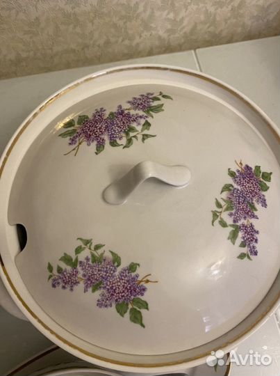 Сервиз столовый дулево Сирень