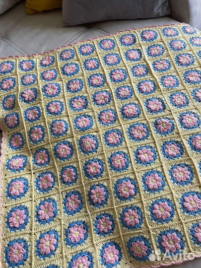 Детский хлопковый плед