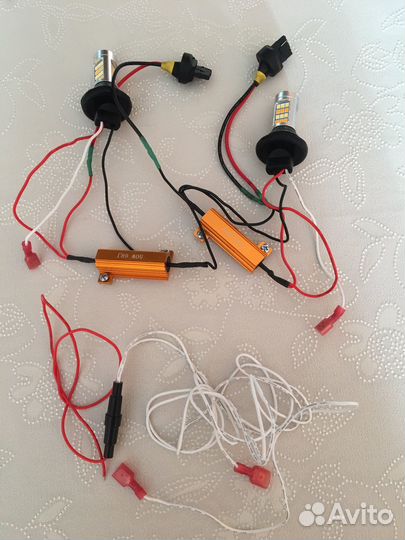 Дневные ходовые огни с поворотником T20 7440 W21W