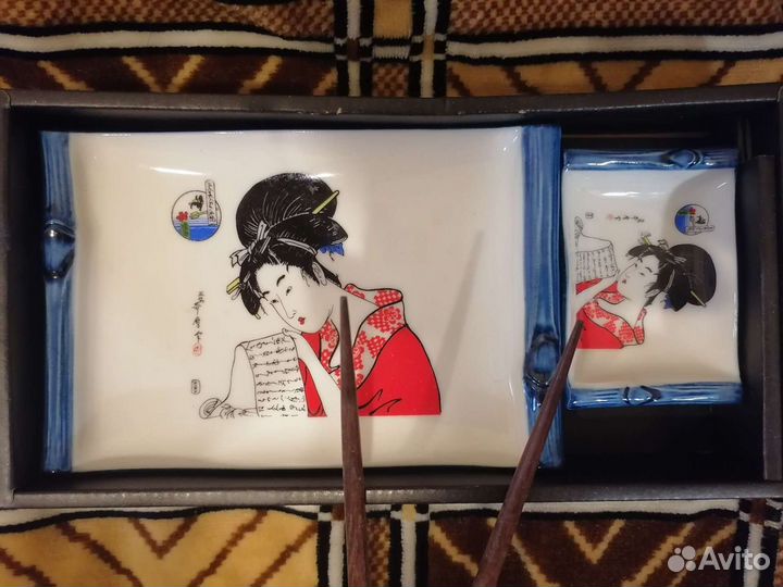 Посуда для суши новая