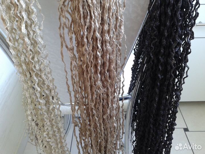 Пряди для плетения афрокосичек