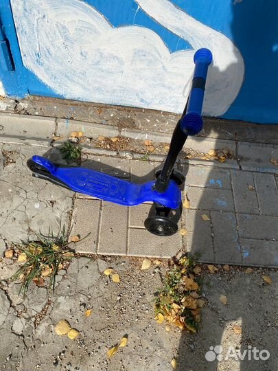 Самокат детский складной с поворотным механизмом