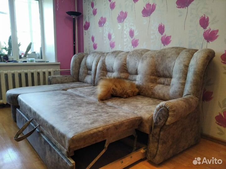 Перетяжка и ремонт мягкой мебели на дому, гарантия