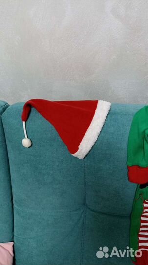 Костюм деда Мороза 74р и эльфа 68р