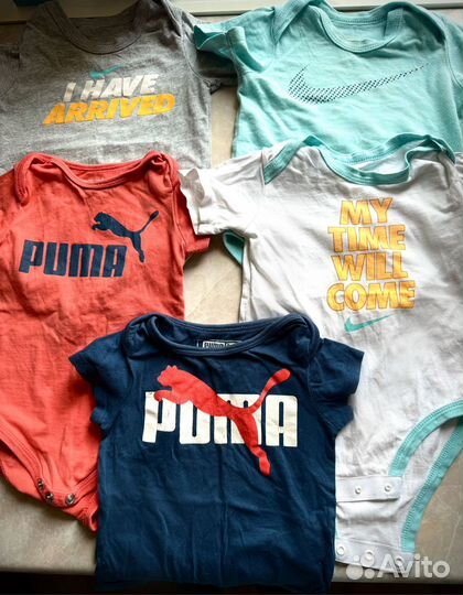 Zara, Nike,Puma 3-12месяцев. См. Описание