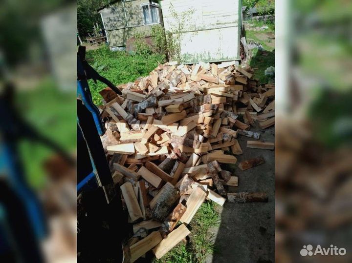 Дрова колотые березовые