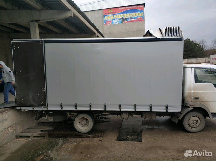 Грузоперевозки до 6т боковая, задняя,верхняя погру