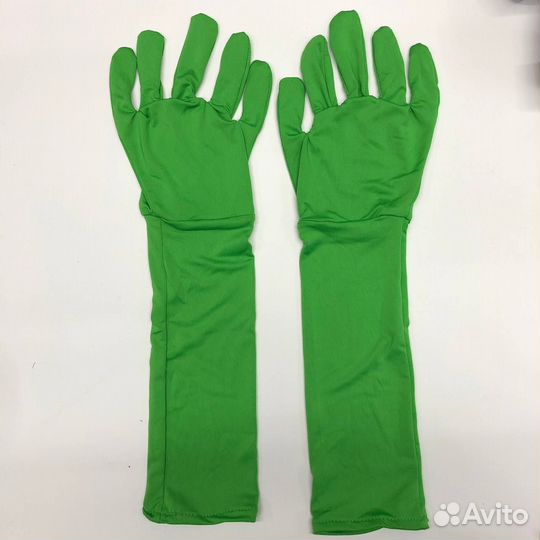 Перчатки хромакей dofa зеленые