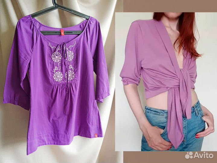 Женская одежда пакетом 44 размер 12 вещей