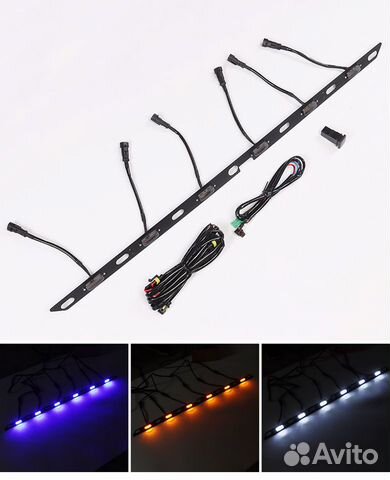 Передняя подсветка Toyota Land Cruiser 200