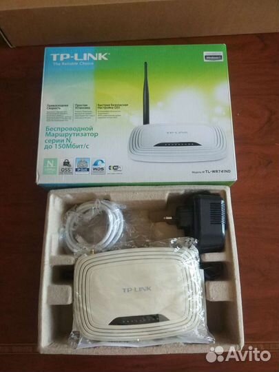 WiFi роутер TP Link TL-wr741nd / репитер WiFi