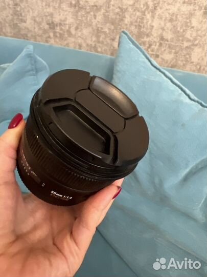 Объектив sigma 50 mm 1 4 для canon