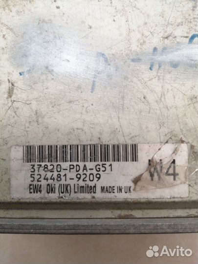 Эбу двигателя Honda Accord 6 F18B 1999