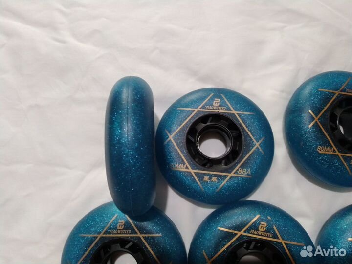 Колеса для роликов ZMP PIA 72 - 80mm 85A 88A 8шт