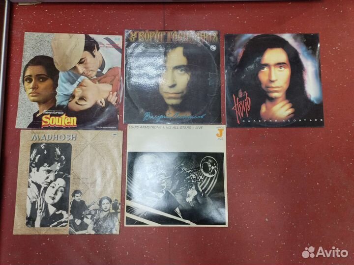 Виниловые пластинки СССР