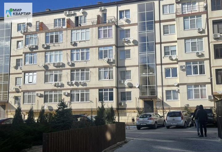 1-к. квартира, 40 м², 5/5 эт.