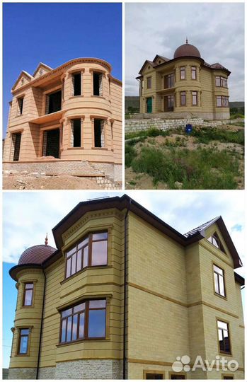 Облицовка дагестанским камнем / Свое производство