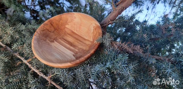 Тарелка деревянная