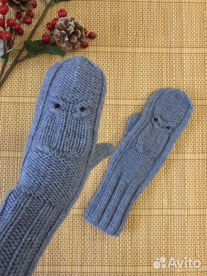 Варежки женские