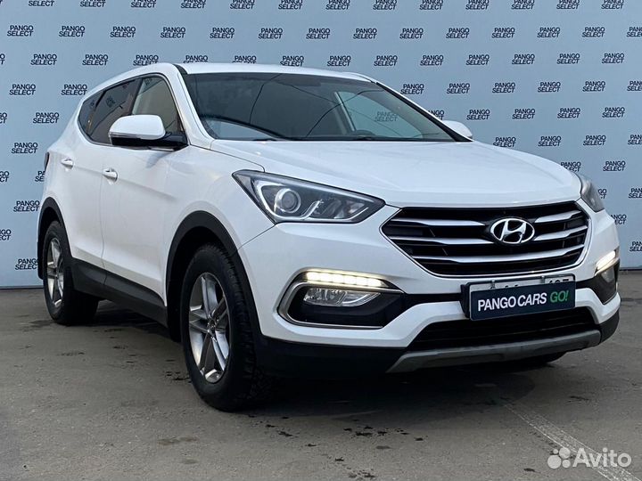 Hyundai Santa Fe 2.2 AT, 2018, 220 000 км