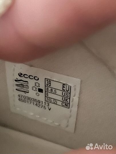 Кеды ecco soft 7 W 39 размер