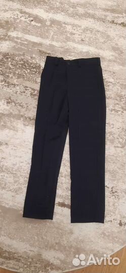 Школьный синий костюм на рост 128