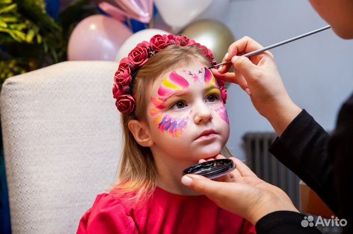 Аквагрим, Аквагример, Блеск-тату, Бьюти бар