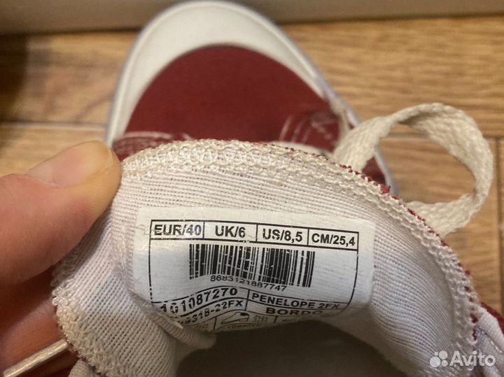 Кеды us polo женские 40