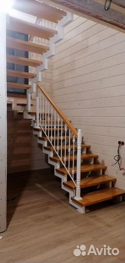 Лестница на второй этаж/изготовление лестниц