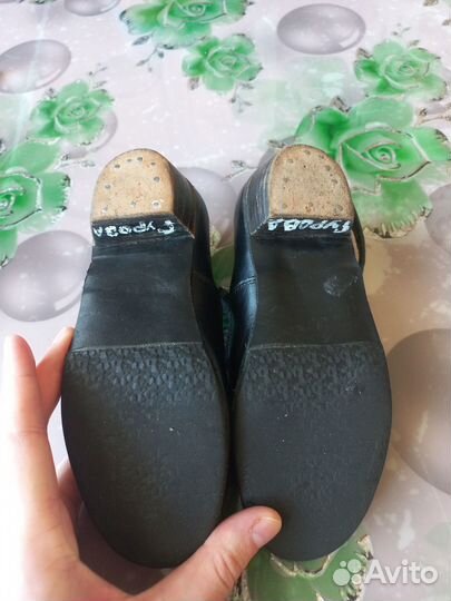 Туфли для народных танцев черные 31