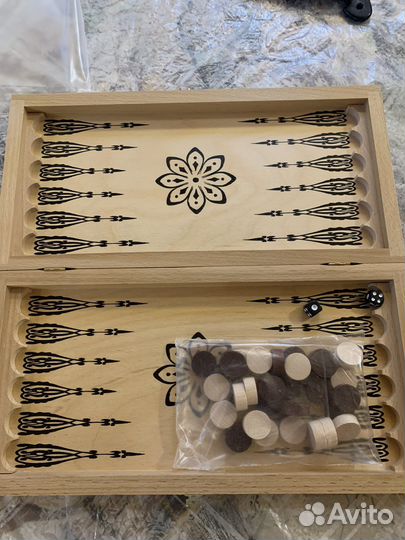 Нарды деревянные