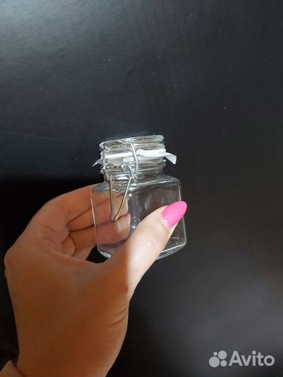 Банка с бугельным замком 100мл