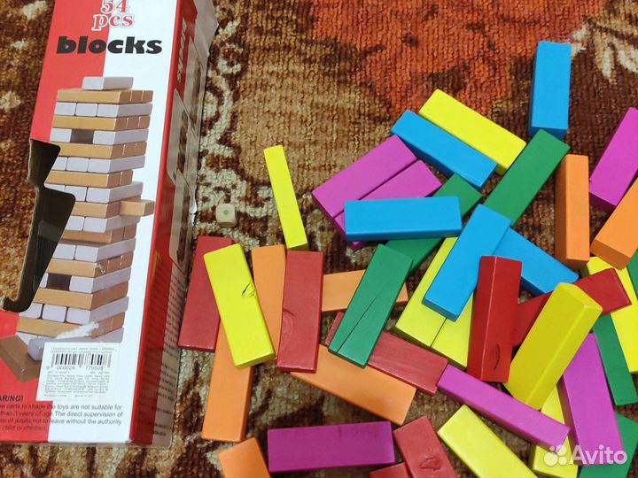 Настольная игра Дженга Blocks