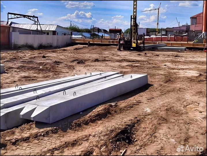 Жб сваи бетонные, любые строения