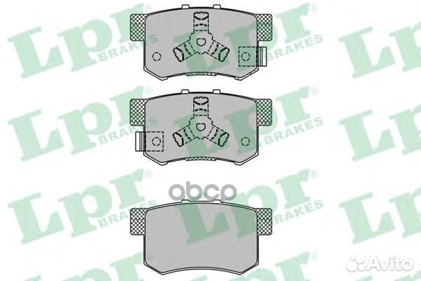 Колодки тормозные honda accord 2.0-2.4 АКПП 08