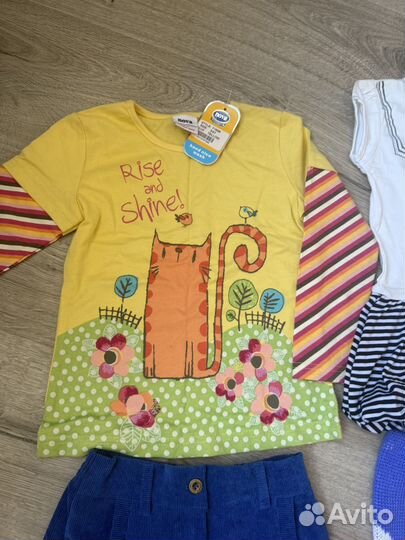 Вещи пакетом на девочку 98