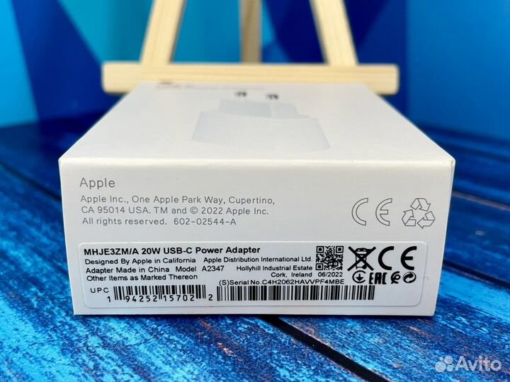 Адаптер Type-C 20W «оригинал»