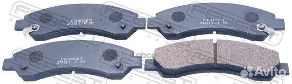 Колодки тормозные перед прав/лев great wall