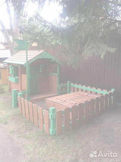 Детский игровой домик для дачи