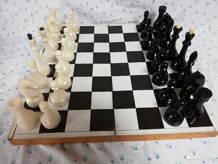 Шахматы СССР турнирные большие фигуры