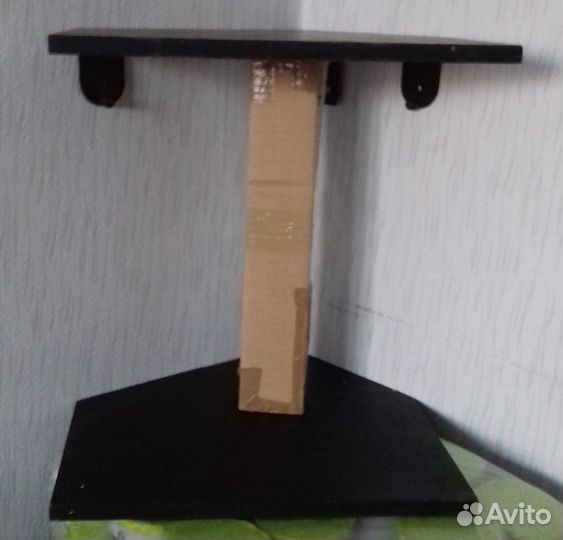 Полка угловая под колонки, пара