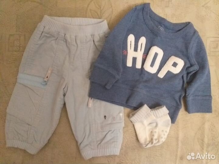 Фирменные вещи на мальчика 6-12 месяцев