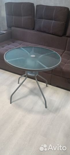 Журнальный столик круглый бу