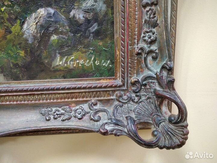 Картина маслом на холсте 