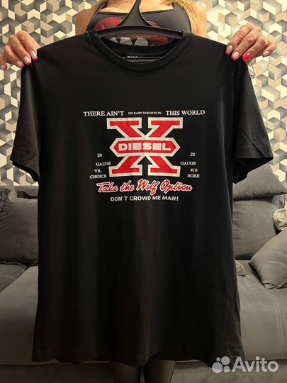 Футболка Diesel черная