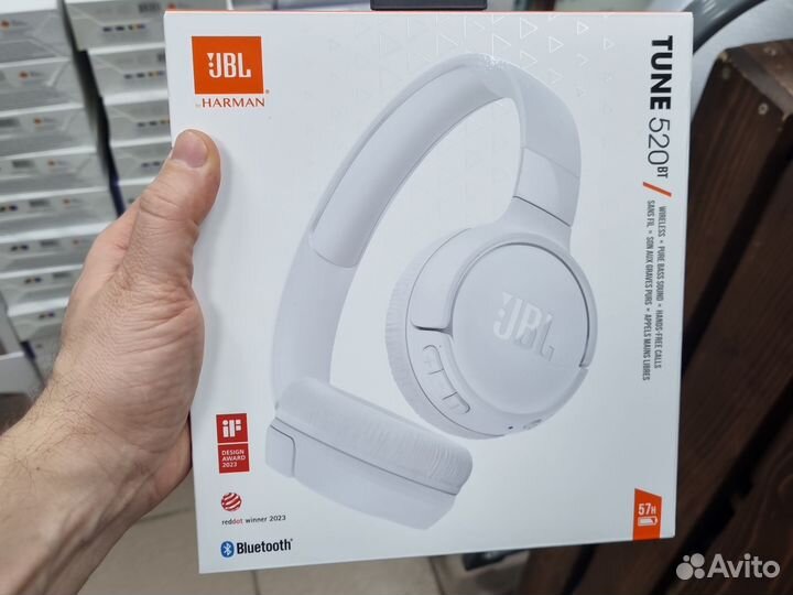 Беспроводные наушники jbl tune 520bt