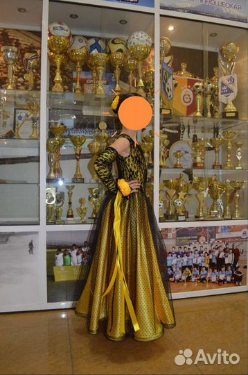 Платье для бальных танцев стандарт