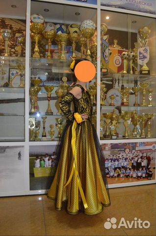 Платье для бальных танцев стандарт