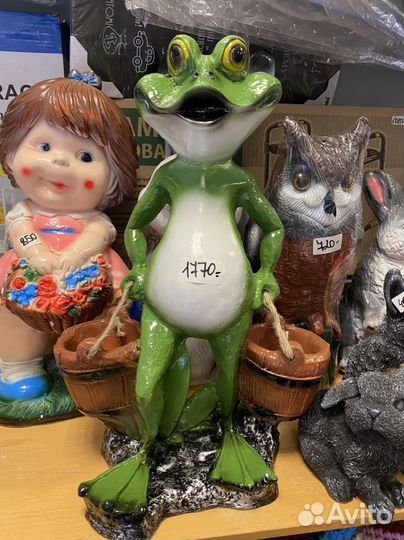 Йорк, лягушка из полистоуна